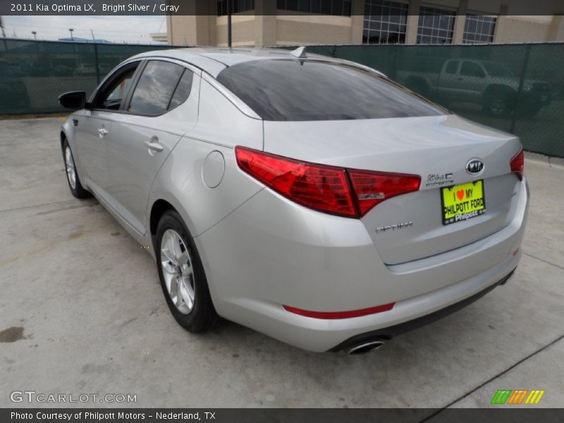 Bright Silver / Gray 2011 Kia Optima LX