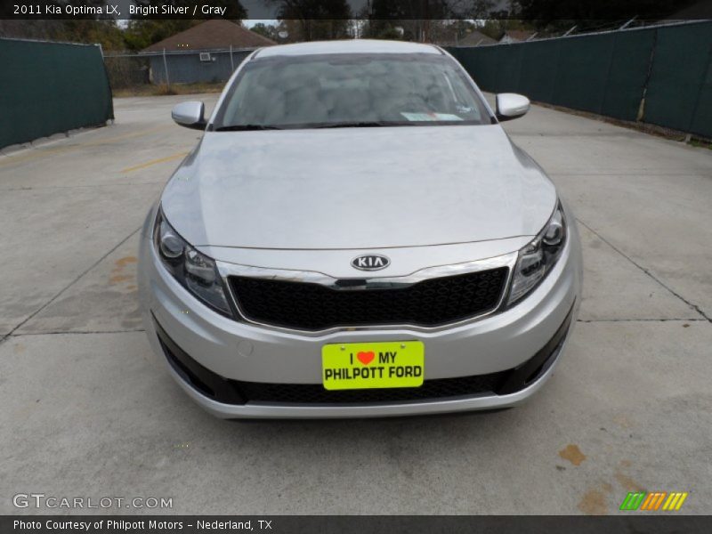 Bright Silver / Gray 2011 Kia Optima LX