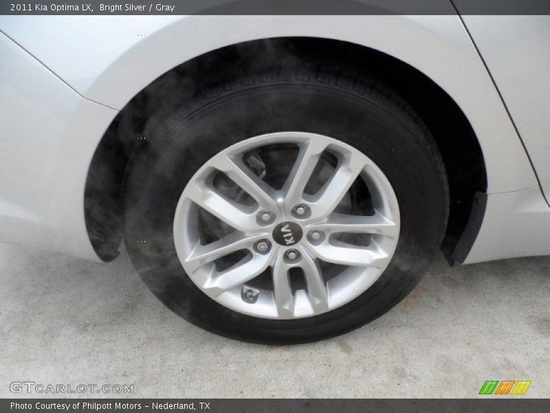Bright Silver / Gray 2011 Kia Optima LX
