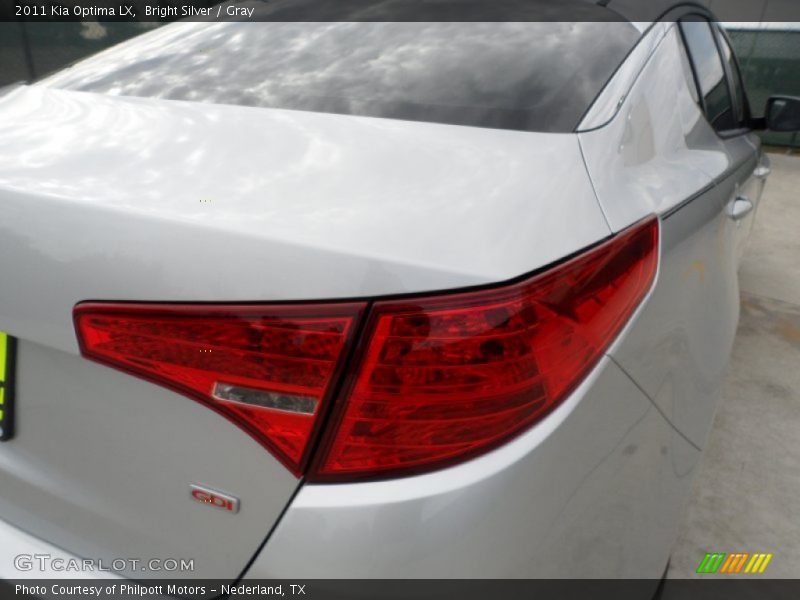 Bright Silver / Gray 2011 Kia Optima LX