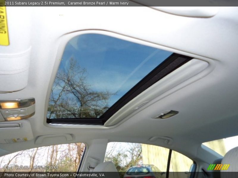 Caramel Bronze Pearl / Warm Ivory 2011 Subaru Legacy 2.5i Premium