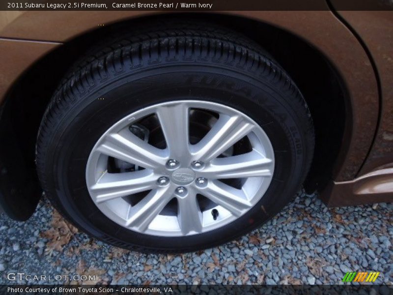 Caramel Bronze Pearl / Warm Ivory 2011 Subaru Legacy 2.5i Premium