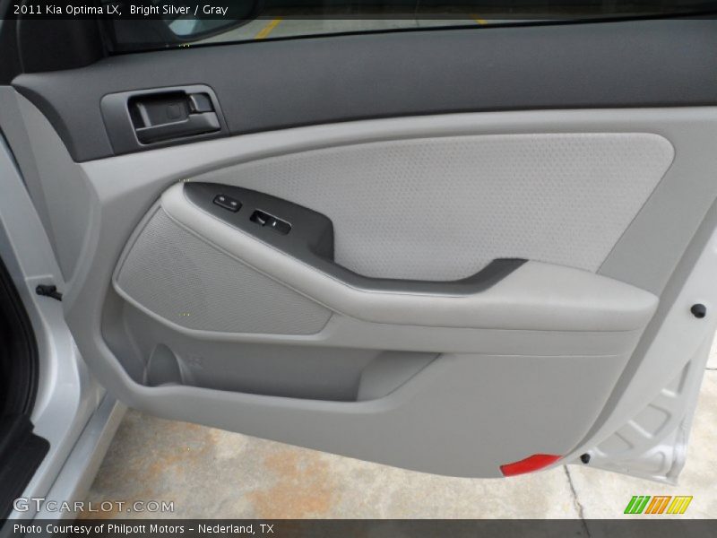 Bright Silver / Gray 2011 Kia Optima LX