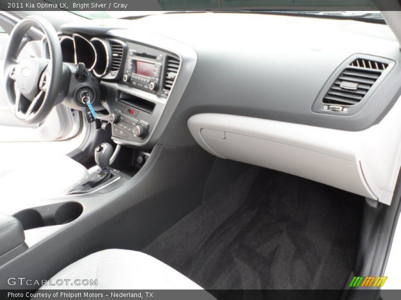 Bright Silver / Gray 2011 Kia Optima LX