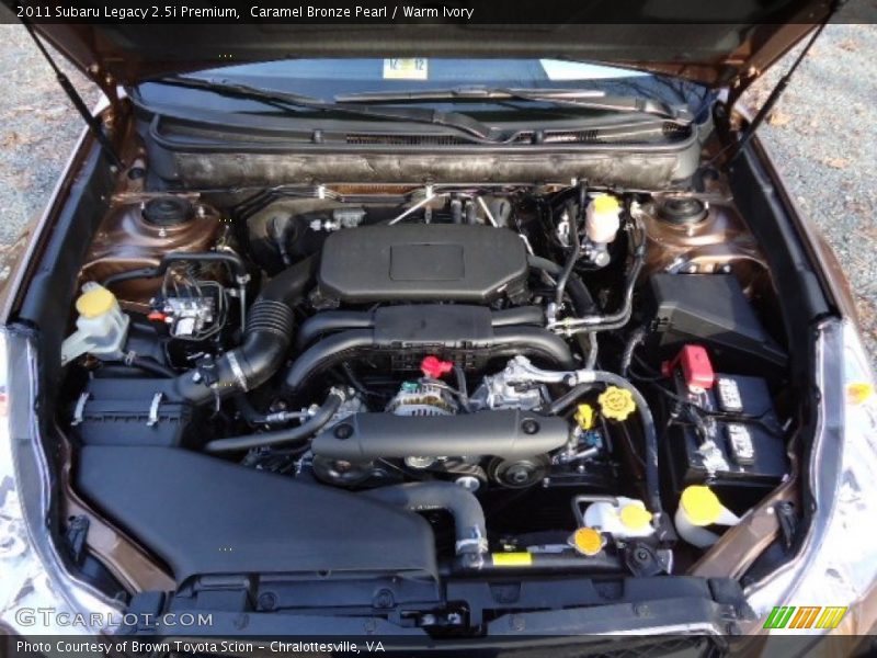 Caramel Bronze Pearl / Warm Ivory 2011 Subaru Legacy 2.5i Premium