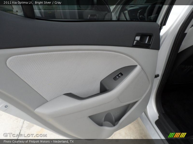 Bright Silver / Gray 2011 Kia Optima LX