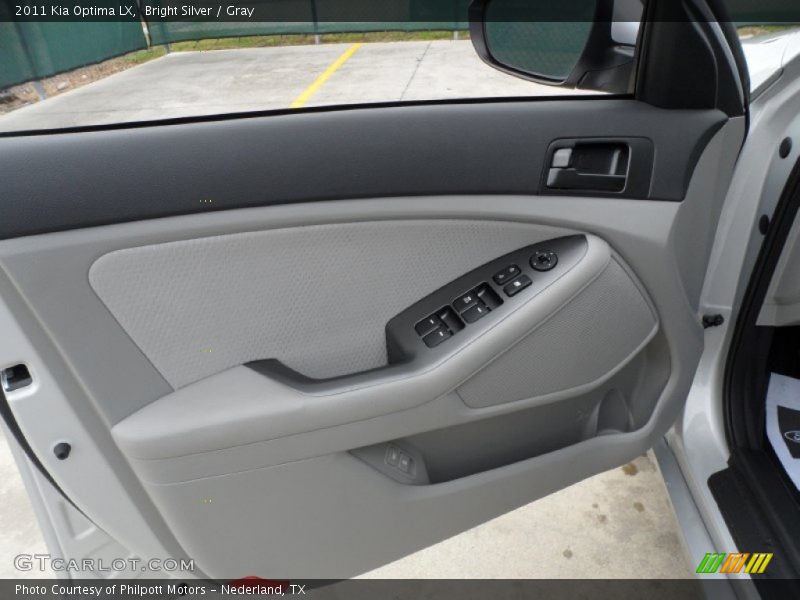 Bright Silver / Gray 2011 Kia Optima LX