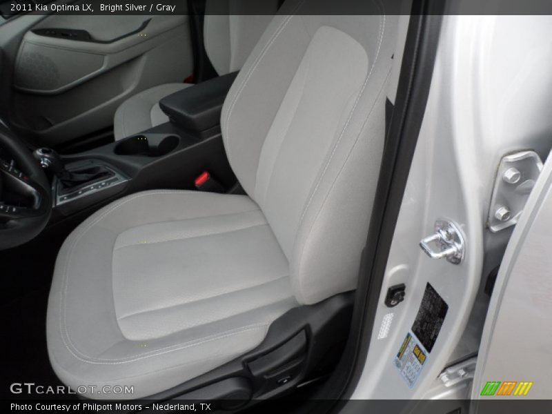 Bright Silver / Gray 2011 Kia Optima LX