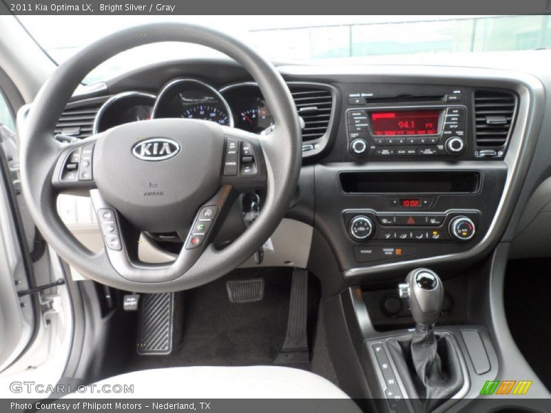 Bright Silver / Gray 2011 Kia Optima LX