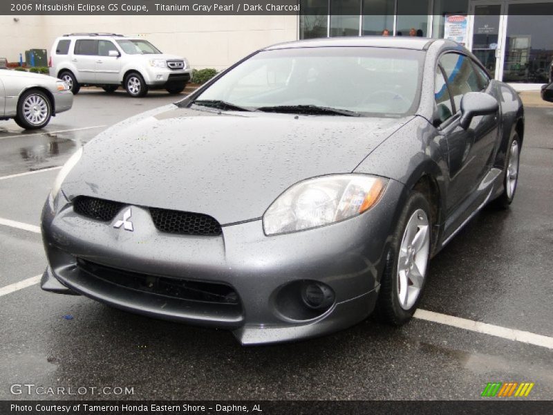 Titanium Gray Pearl / Dark Charcoal 2006 Mitsubishi Eclipse GS Coupe
