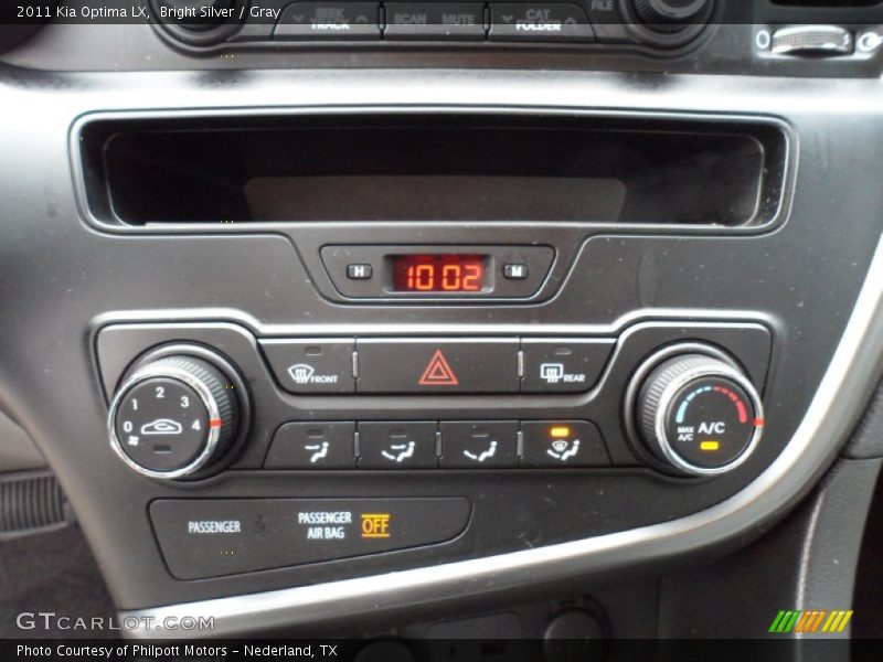 Bright Silver / Gray 2011 Kia Optima LX