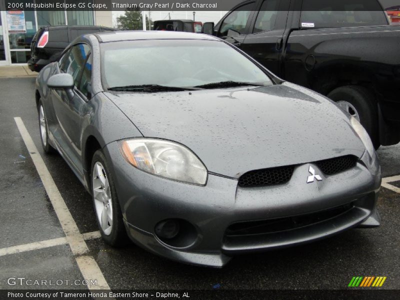 Titanium Gray Pearl / Dark Charcoal 2006 Mitsubishi Eclipse GS Coupe