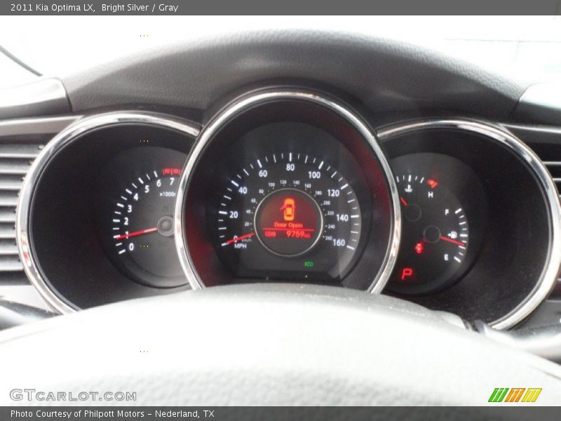 Bright Silver / Gray 2011 Kia Optima LX
