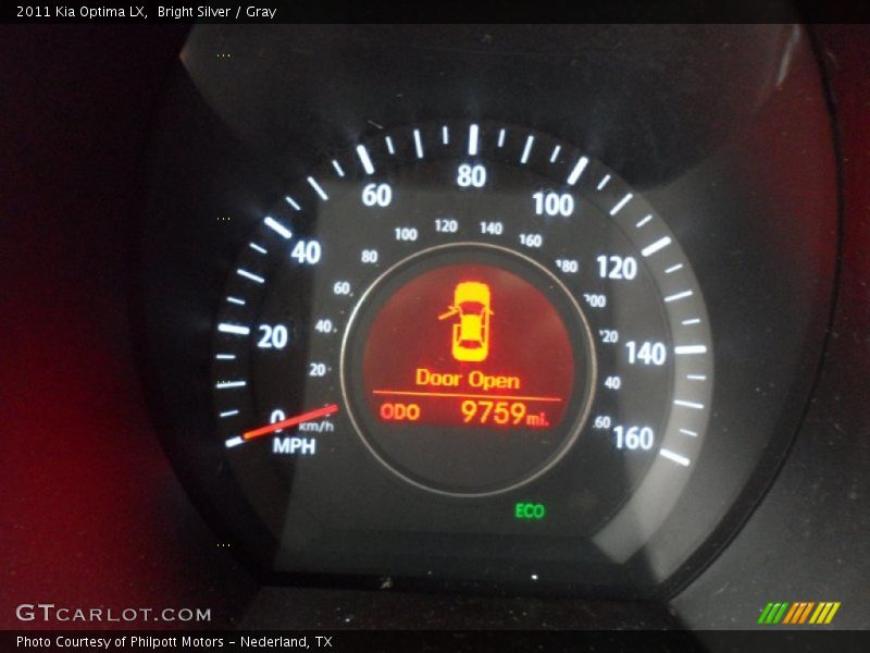 Bright Silver / Gray 2011 Kia Optima LX