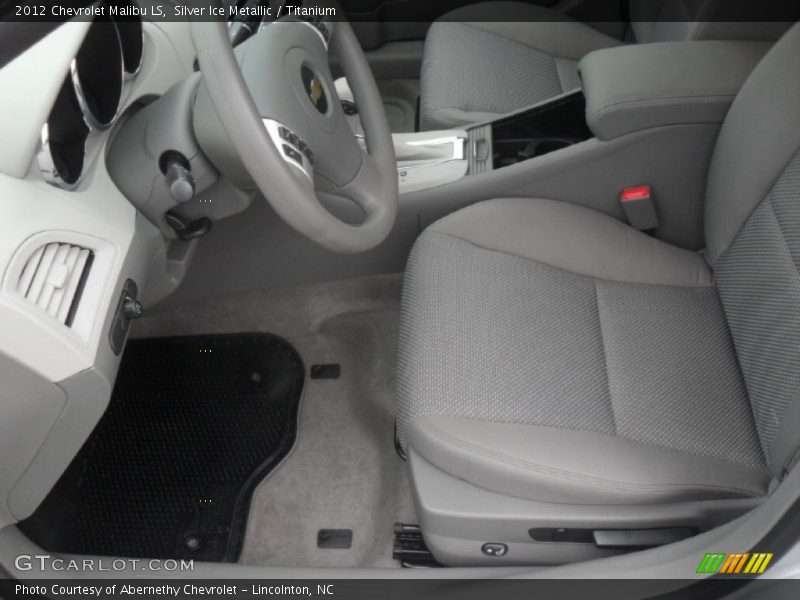 Silver Ice Metallic / Titanium 2012 Chevrolet Malibu LS