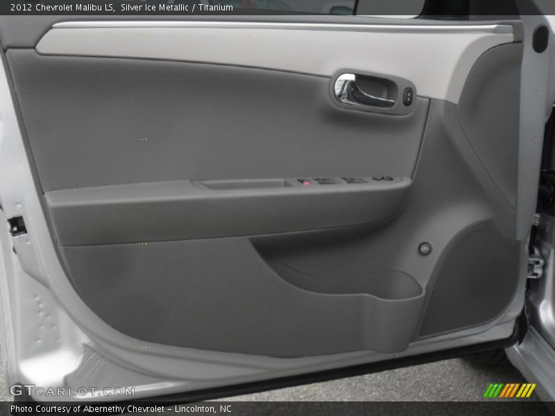 Silver Ice Metallic / Titanium 2012 Chevrolet Malibu LS