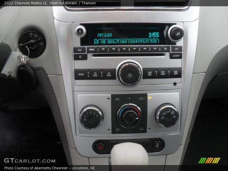 Silver Ice Metallic / Titanium 2012 Chevrolet Malibu LS