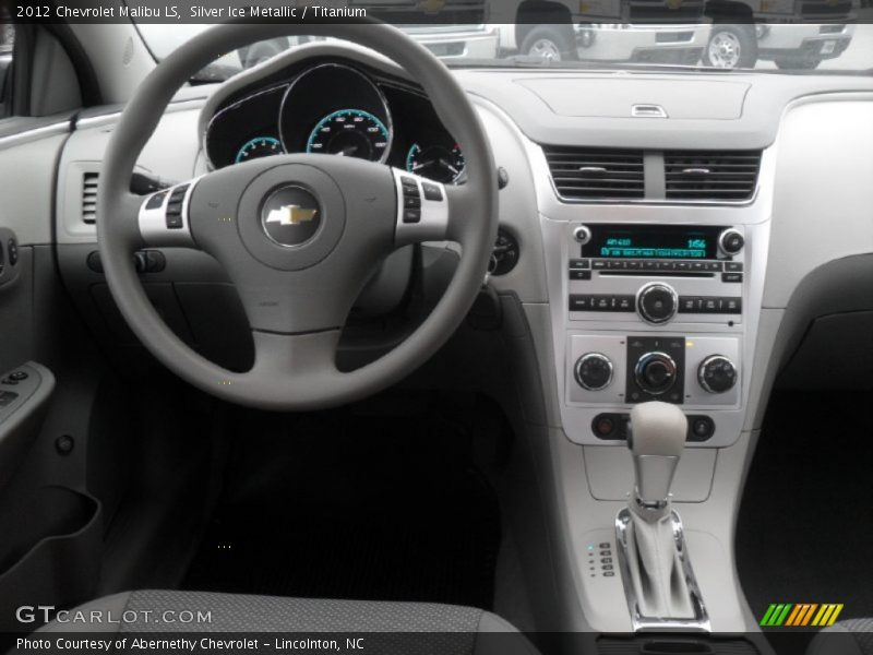 Silver Ice Metallic / Titanium 2012 Chevrolet Malibu LS