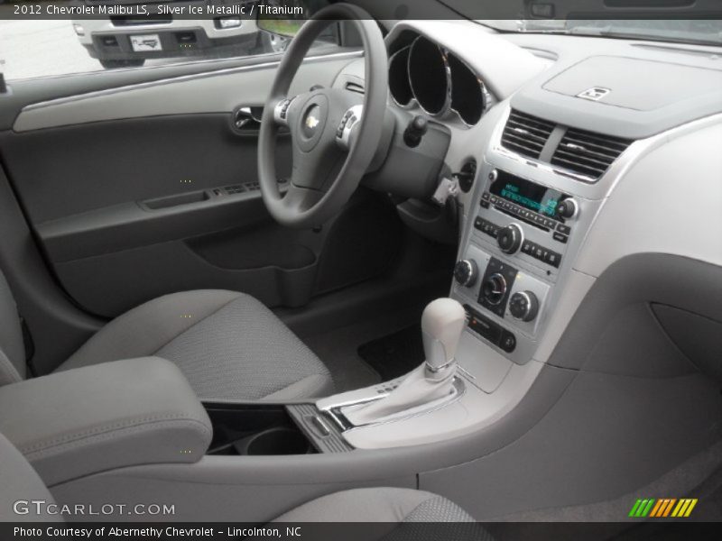 Silver Ice Metallic / Titanium 2012 Chevrolet Malibu LS