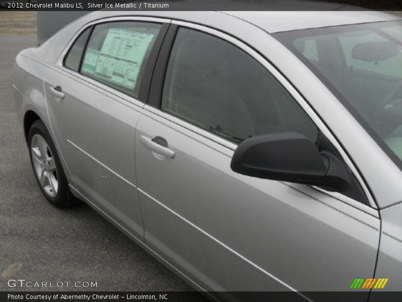Silver Ice Metallic / Titanium 2012 Chevrolet Malibu LS