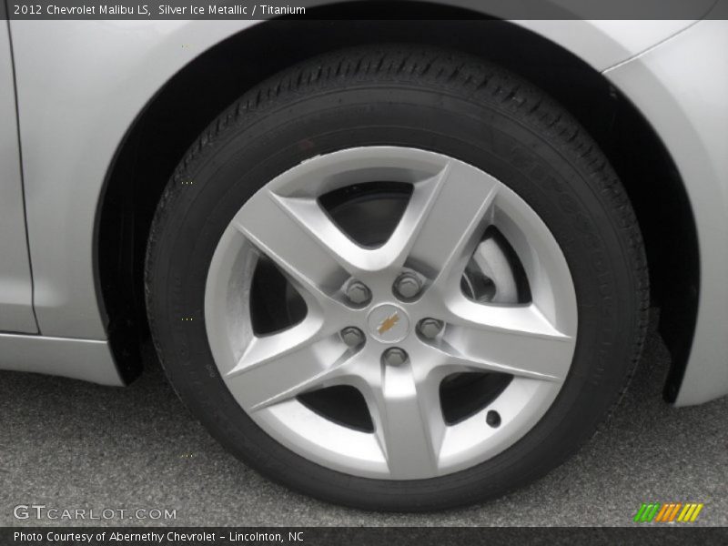 Silver Ice Metallic / Titanium 2012 Chevrolet Malibu LS