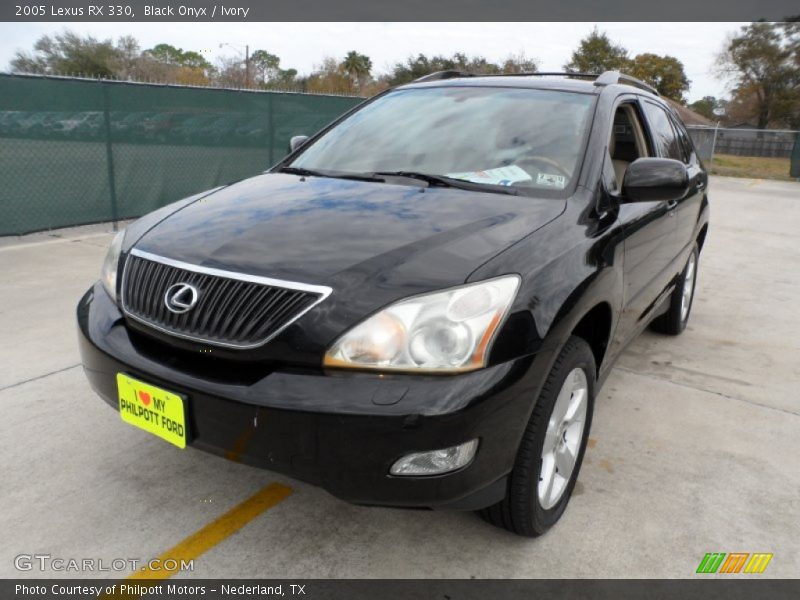 Black Onyx / Ivory 2005 Lexus RX 330