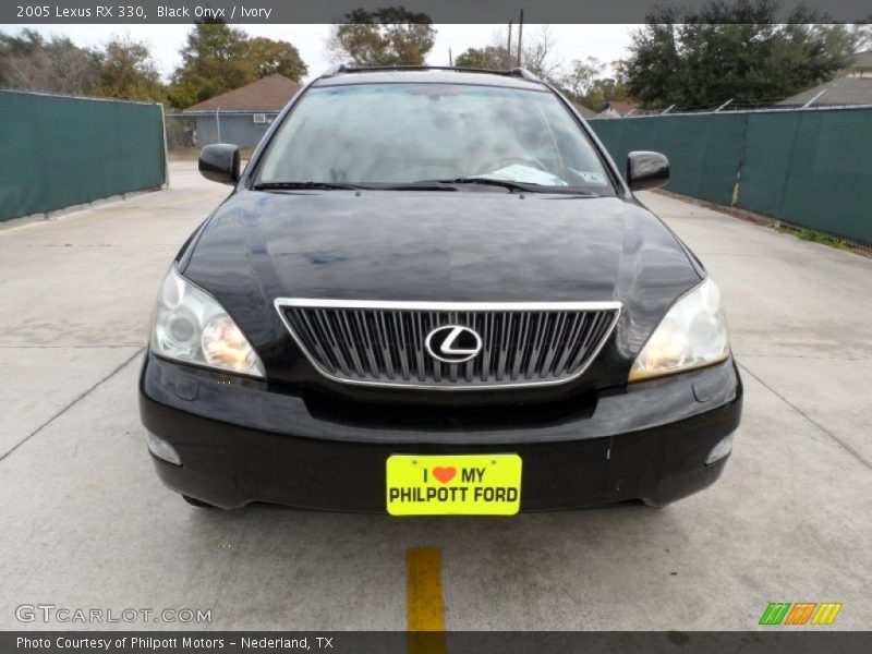 Black Onyx / Ivory 2005 Lexus RX 330