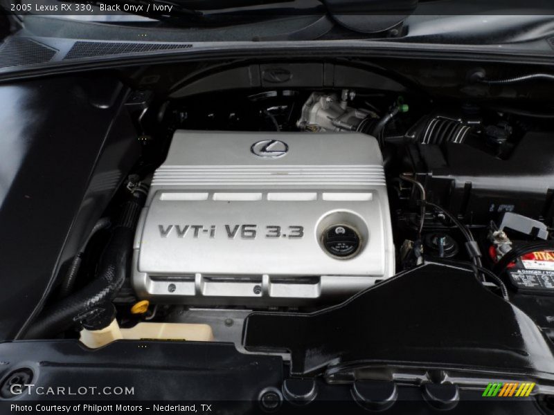 Black Onyx / Ivory 2005 Lexus RX 330