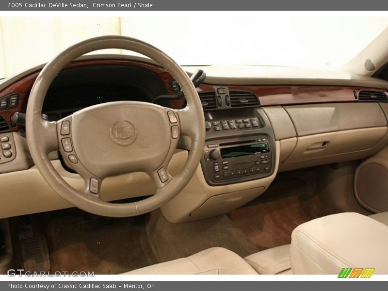 Crimson Pearl / Shale 2005 Cadillac DeVille Sedan