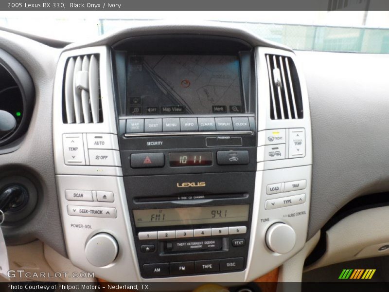Black Onyx / Ivory 2005 Lexus RX 330