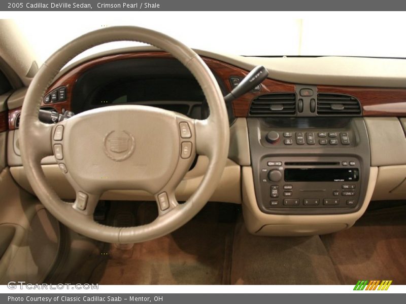 Crimson Pearl / Shale 2005 Cadillac DeVille Sedan