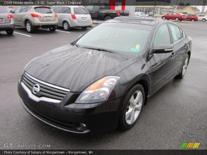 Super Black / Charcoal 2008 Nissan Altima 3.5 SE