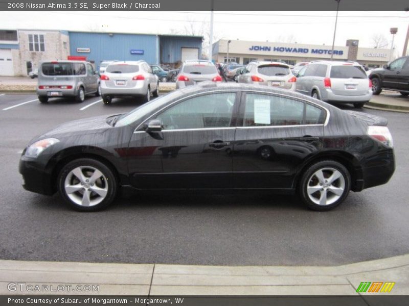 Super Black / Charcoal 2008 Nissan Altima 3.5 SE