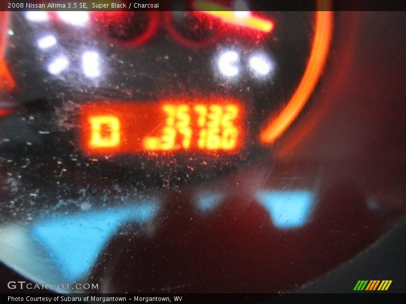 Super Black / Charcoal 2008 Nissan Altima 3.5 SE