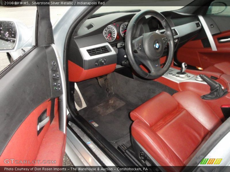  2006 M5  Indianapolis Red Interior