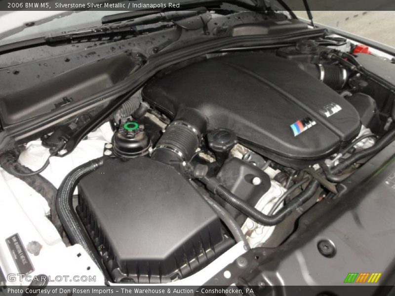  2006 M5  Engine - 5.0 Liter M DOHC 40-Valve VVT V10