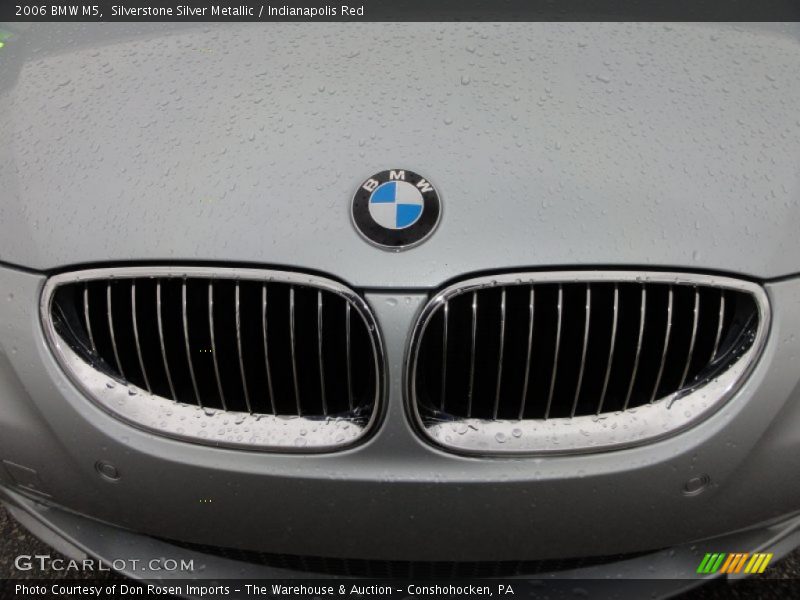 Silverstone Silver Metallic / Indianapolis Red 2006 BMW M5