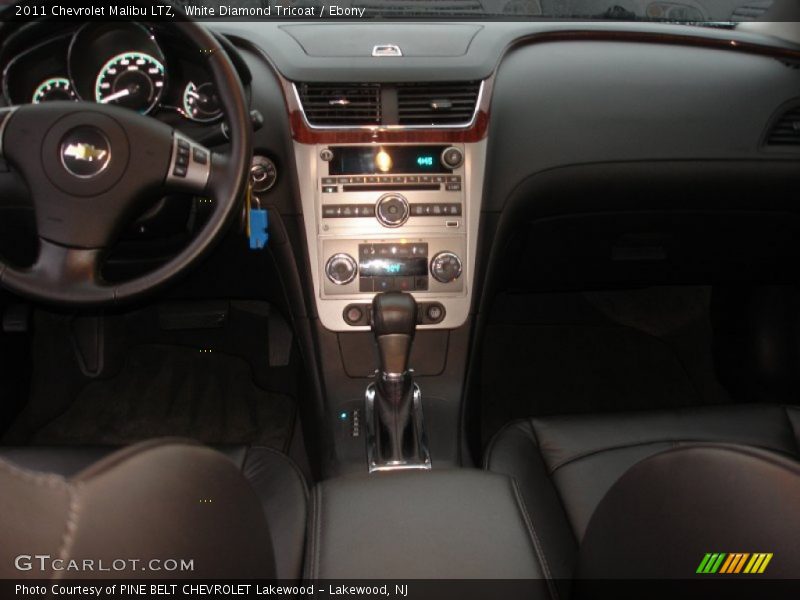 White Diamond Tricoat / Ebony 2011 Chevrolet Malibu LTZ