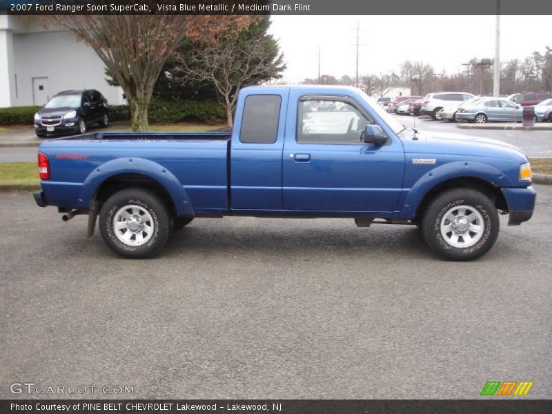  2007 Ranger Sport SuperCab Vista Blue Metallic