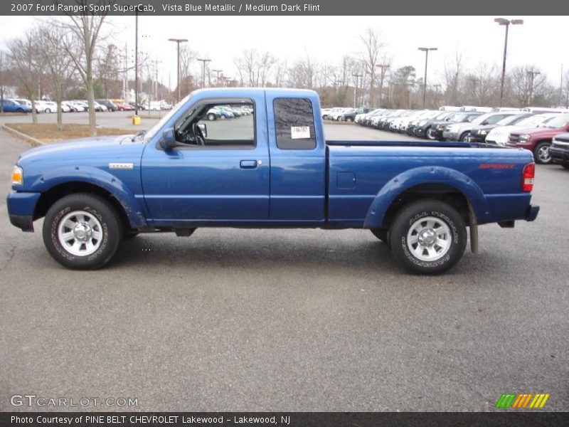  2007 Ranger Sport SuperCab Vista Blue Metallic