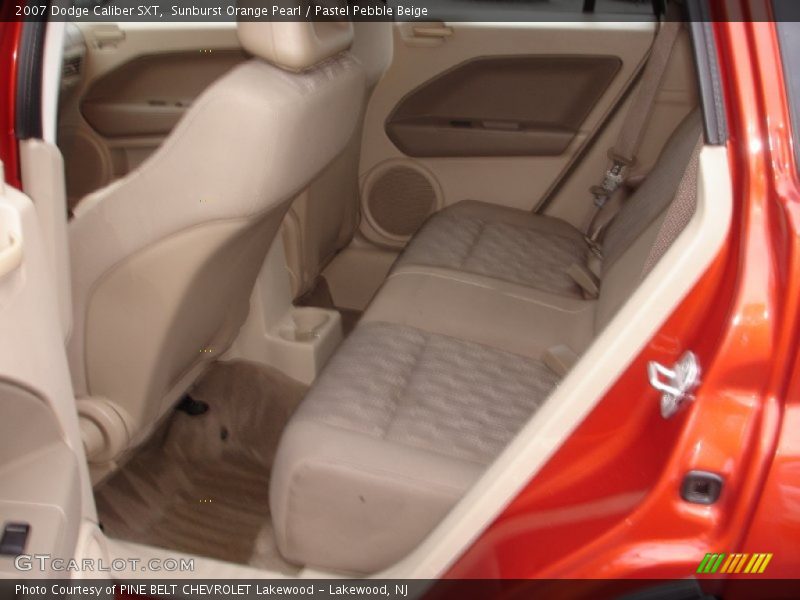 Sunburst Orange Pearl / Pastel Pebble Beige 2007 Dodge Caliber SXT