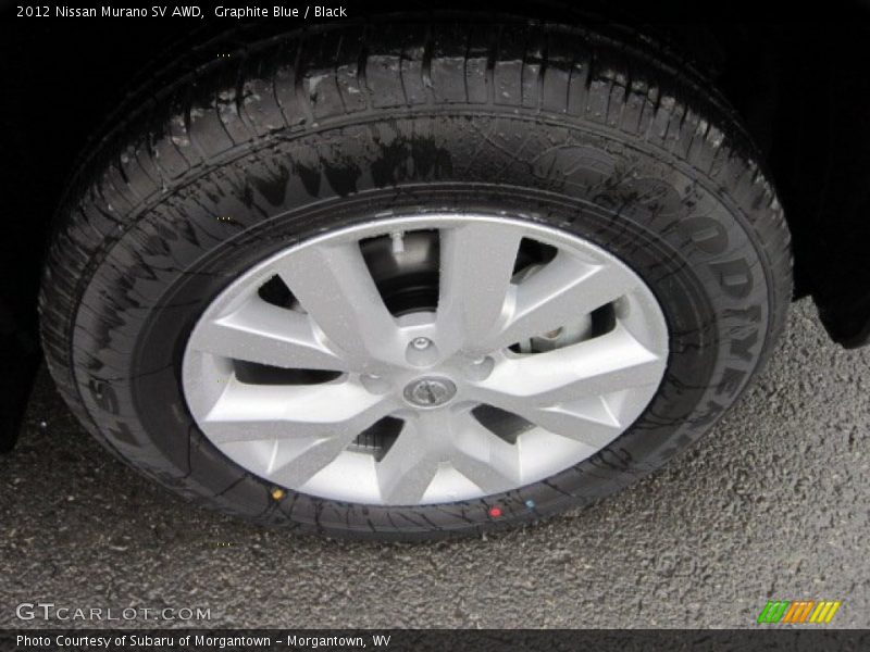 Graphite Blue / Black 2012 Nissan Murano SV AWD