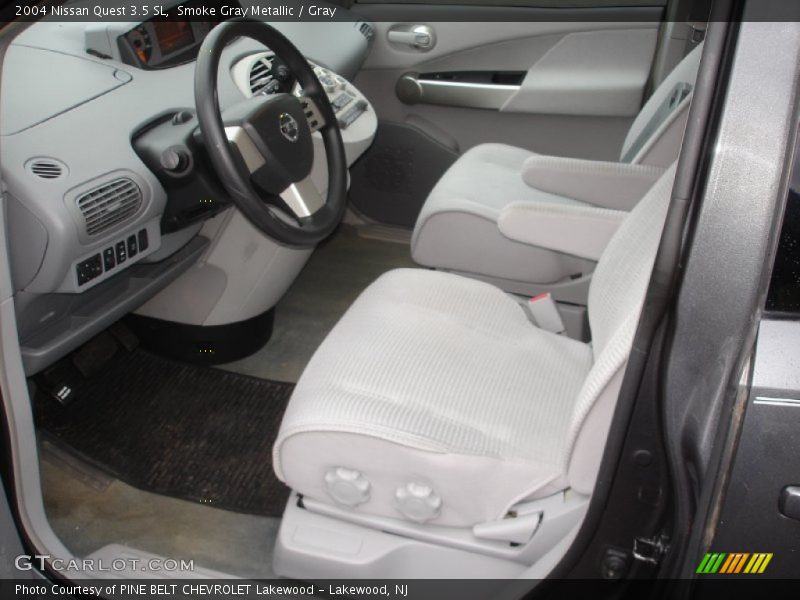  2004 Quest 3.5 SL Gray Interior