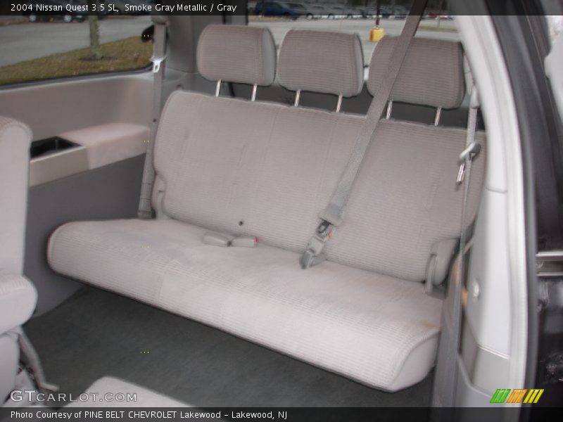  2004 Quest 3.5 SL Gray Interior