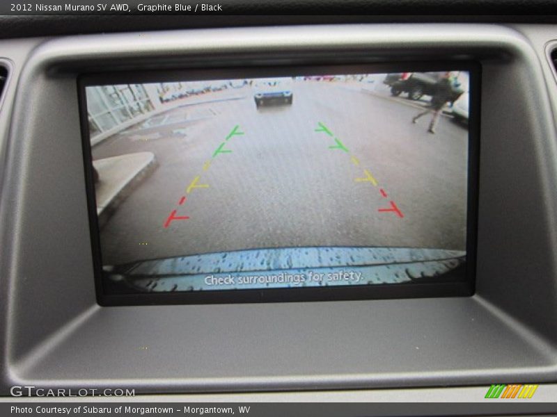 Graphite Blue / Black 2012 Nissan Murano SV AWD