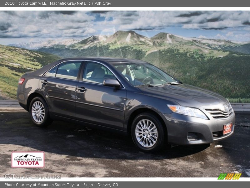 Magnetic Gray Metallic / Ash Gray 2010 Toyota Camry LE