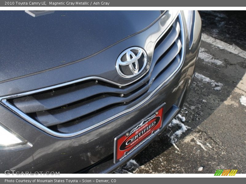 Magnetic Gray Metallic / Ash Gray 2010 Toyota Camry LE