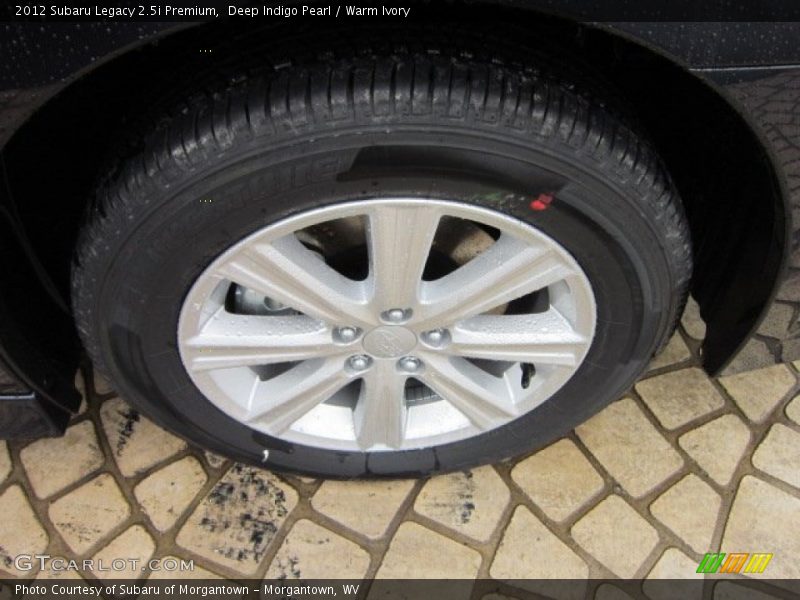 Deep Indigo Pearl / Warm Ivory 2012 Subaru Legacy 2.5i Premium