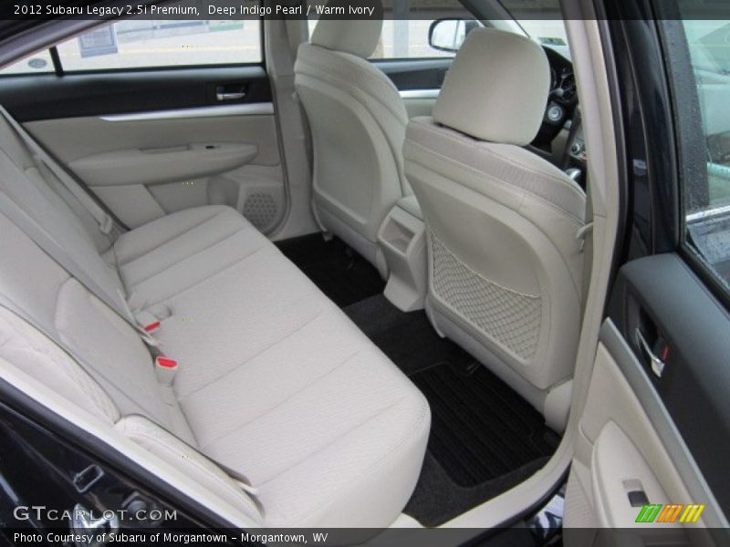 Deep Indigo Pearl / Warm Ivory 2012 Subaru Legacy 2.5i Premium