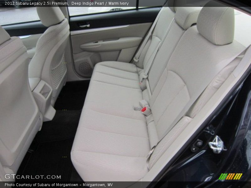 Deep Indigo Pearl / Warm Ivory 2012 Subaru Legacy 2.5i Premium
